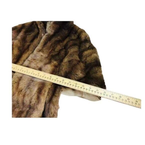 Hendricks Furs Label Authority Womens Mink Fur Jacket Brown A508135 Size M/L - Picture 10 of 10